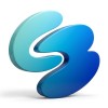 CurlyBlue logo
