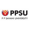 PP Savani University logo
